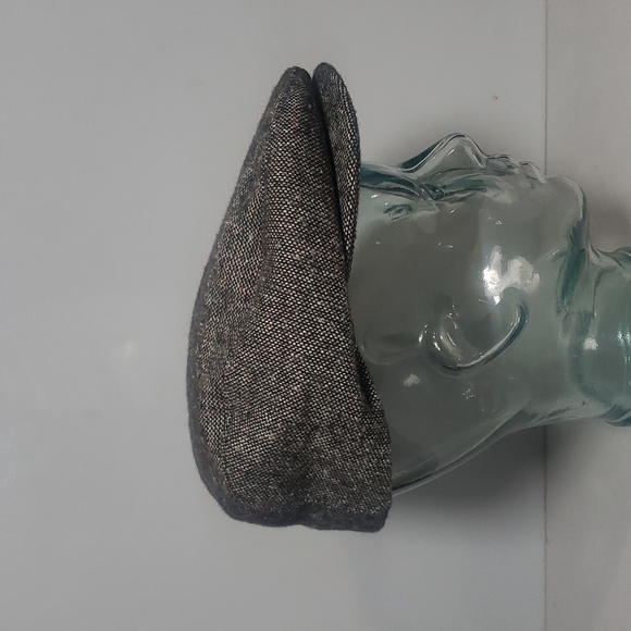 Tweed Snap Front Ivy Gray Flat Cap Size Large - Picture 2 of 13
